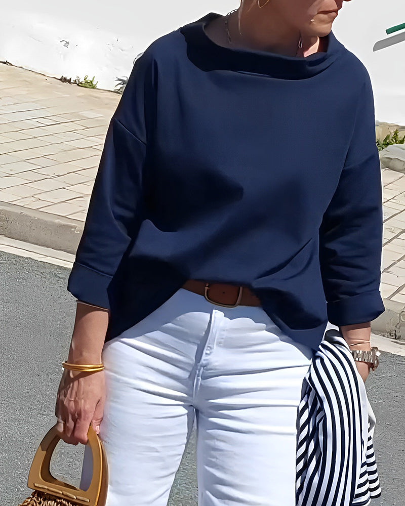 Baumwoll-Sweatshirt für Damen von Fudus