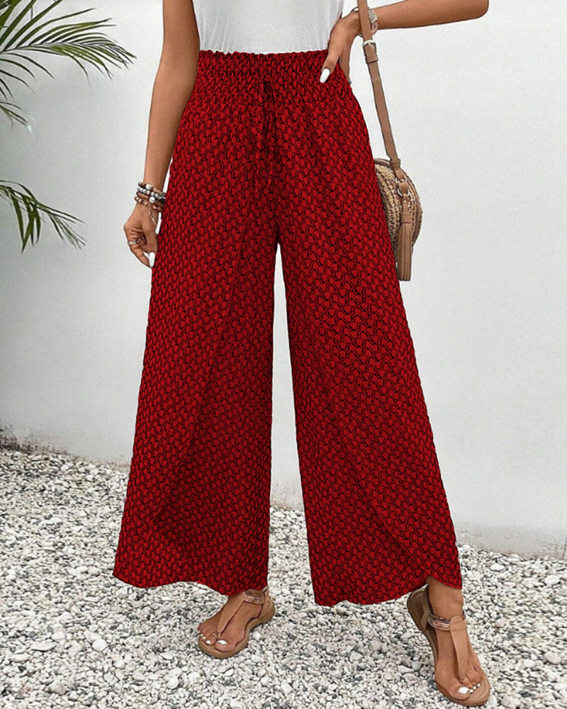 Zayna Hose für Damen mit geometrischem Muster