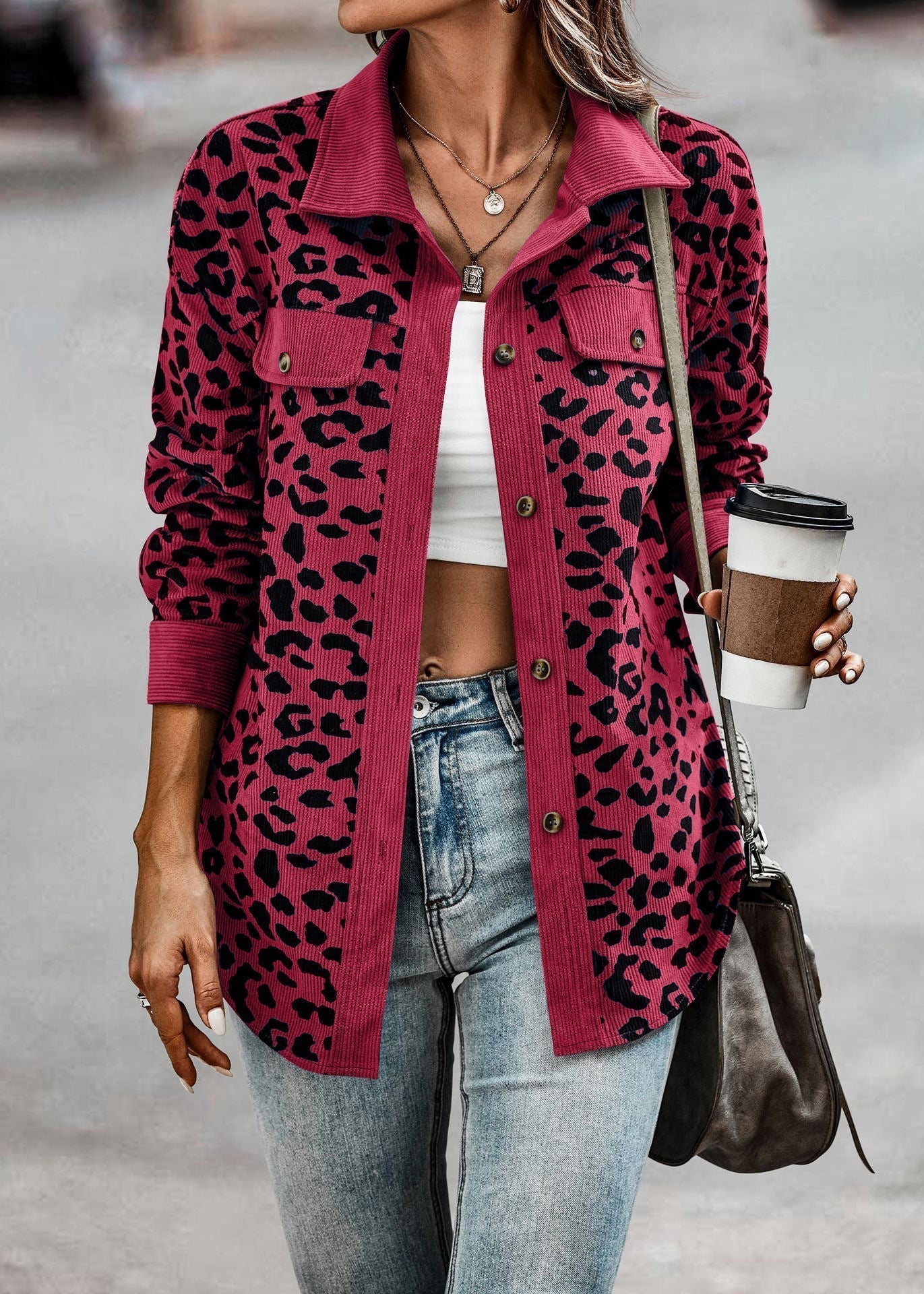 Yuria Dschungel Chic Leopard Jacket