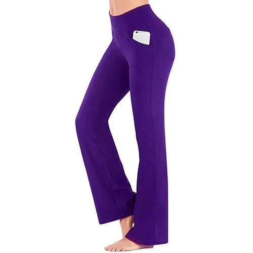 Zoya Damen Yogahose mit hoher Taille