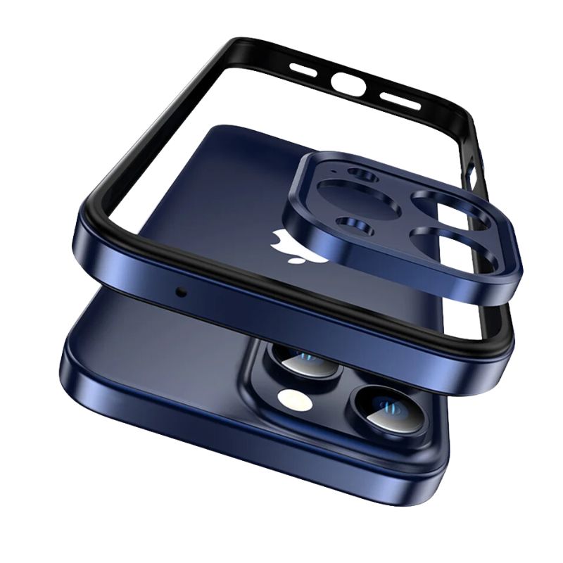 Coque Prismor Pour iPhone En Alliage Aluminium Premium Avec Protection Appareil Photo
