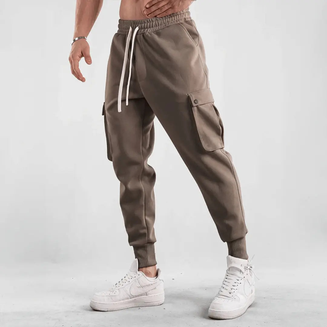 Amawinc Elite Street Cargo Joggers Pour Hommes Avec Tissu Respirant Adaptatif Et Poches Cargo