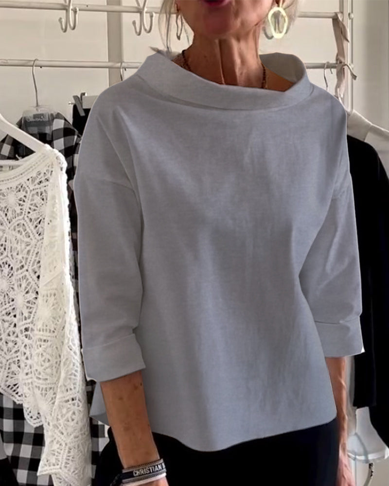 Baumwoll-Sweatshirt für Damen von Fudus