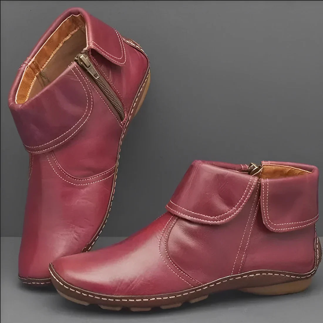 Agnes Damen-Stiefel mit rutschfester Sohle