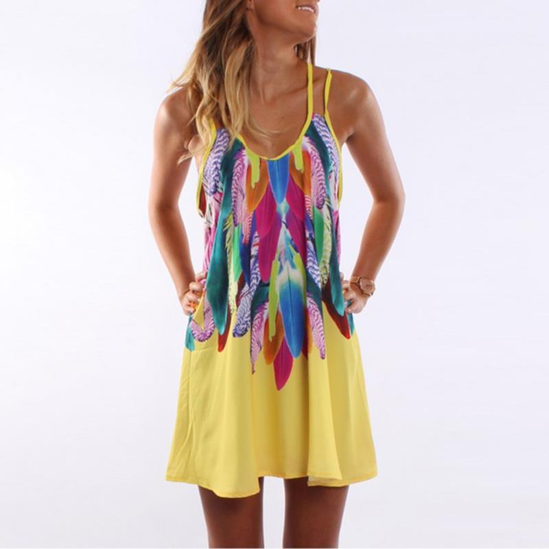 Damen Sommerkleid im Boho Stil von Fudus