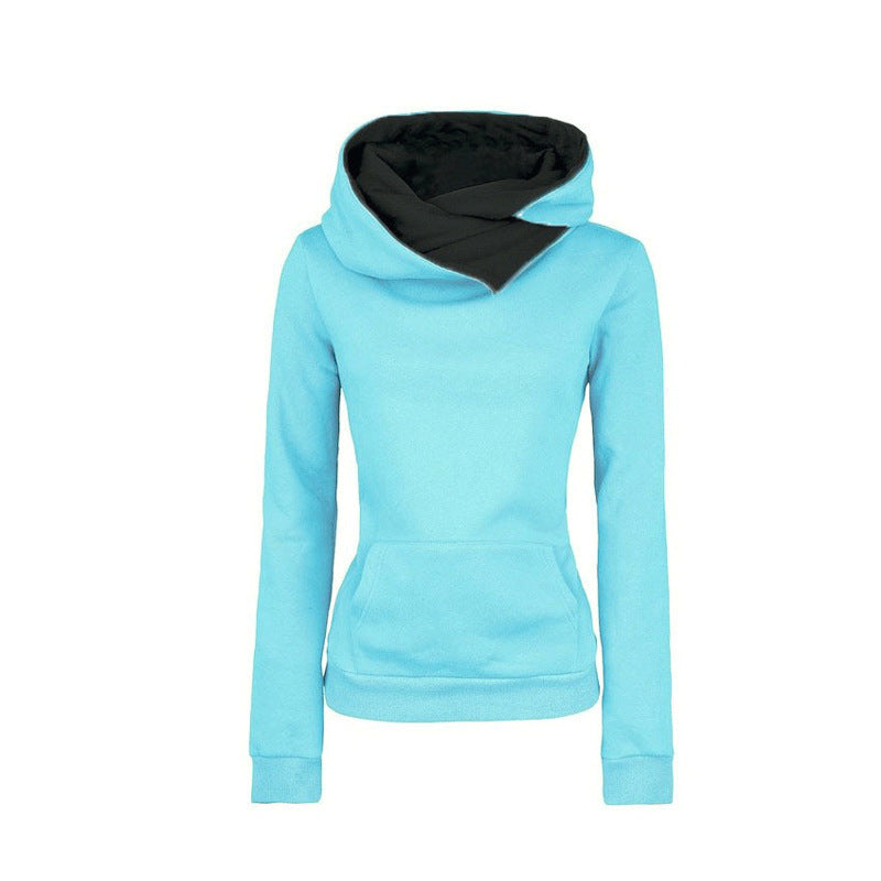 Damen Kapuzenpullover mit asymmetrischem Schnitt Amawinc