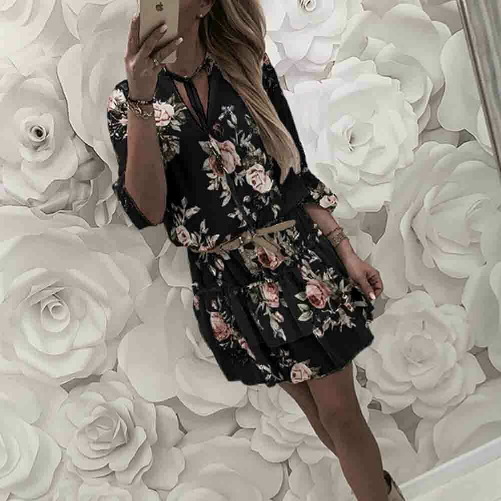 Chiffon Blumenkleid von Fudus im Boho-Sommerstil