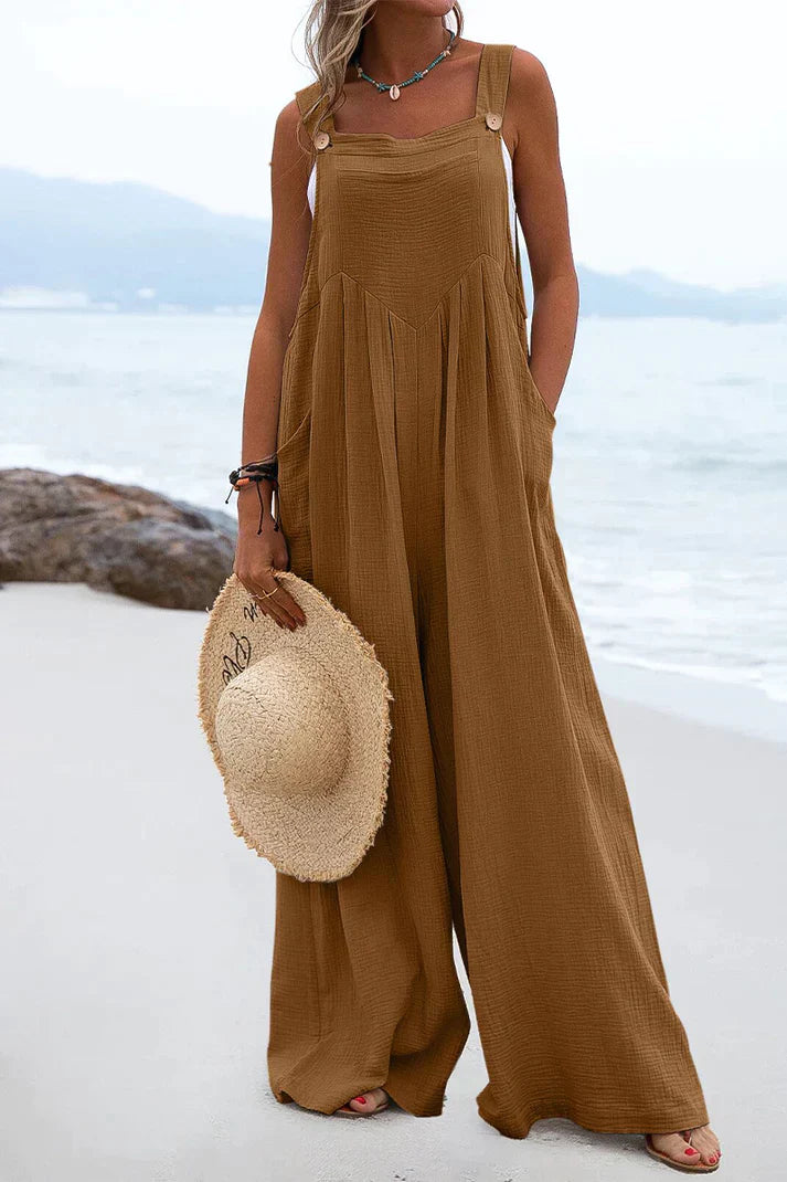 Coole Jumpsuits mit quadratischem Kragen von Cassandra