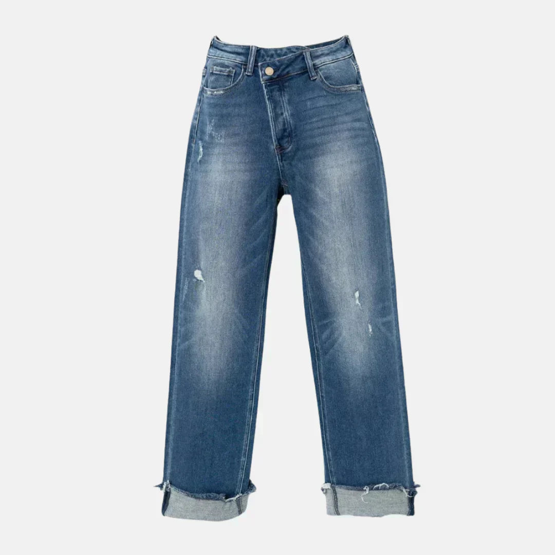 Zareen Damen Jeans – Bequem geschnitten