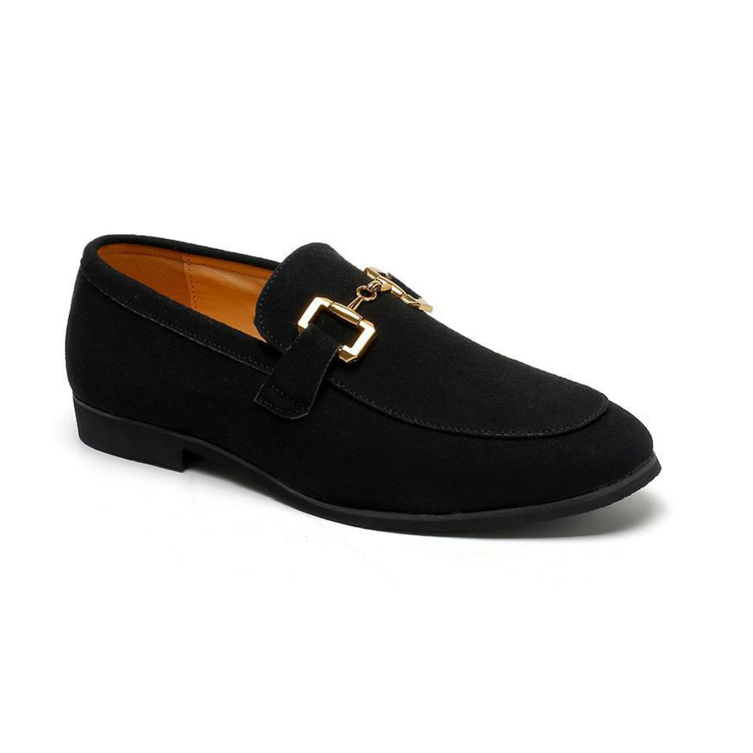Edle Herren Slipper aus Wildleder