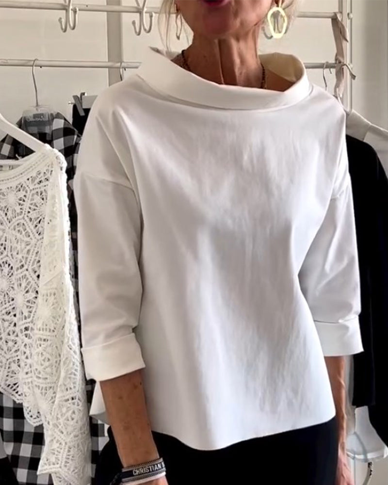 Baumwoll-Sweatshirt für Damen von Fudus