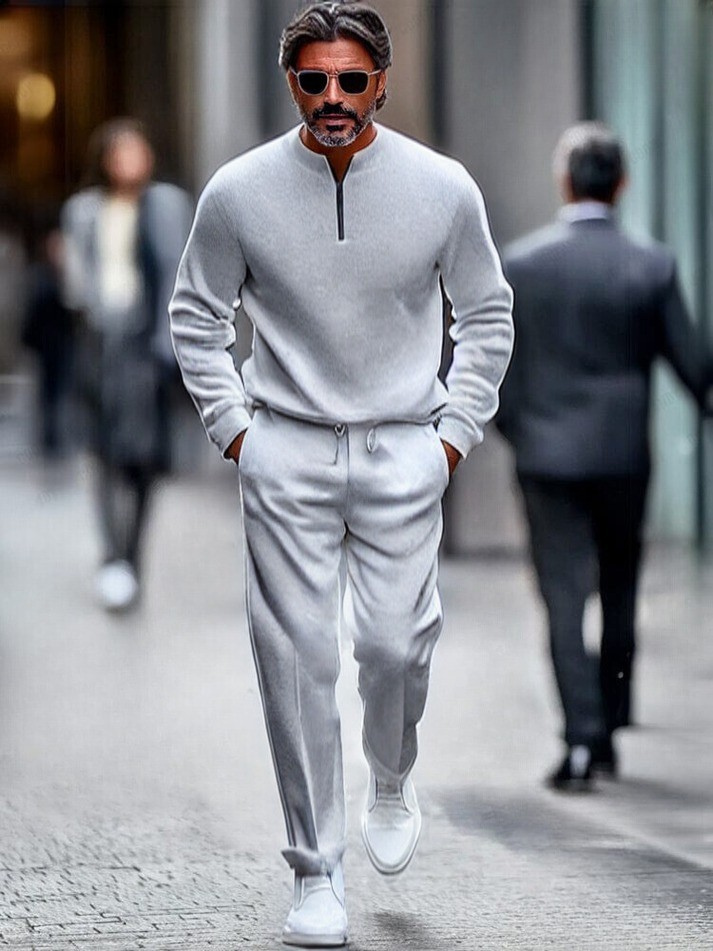 ALESSIO: Pullover und Jogginghose im Set