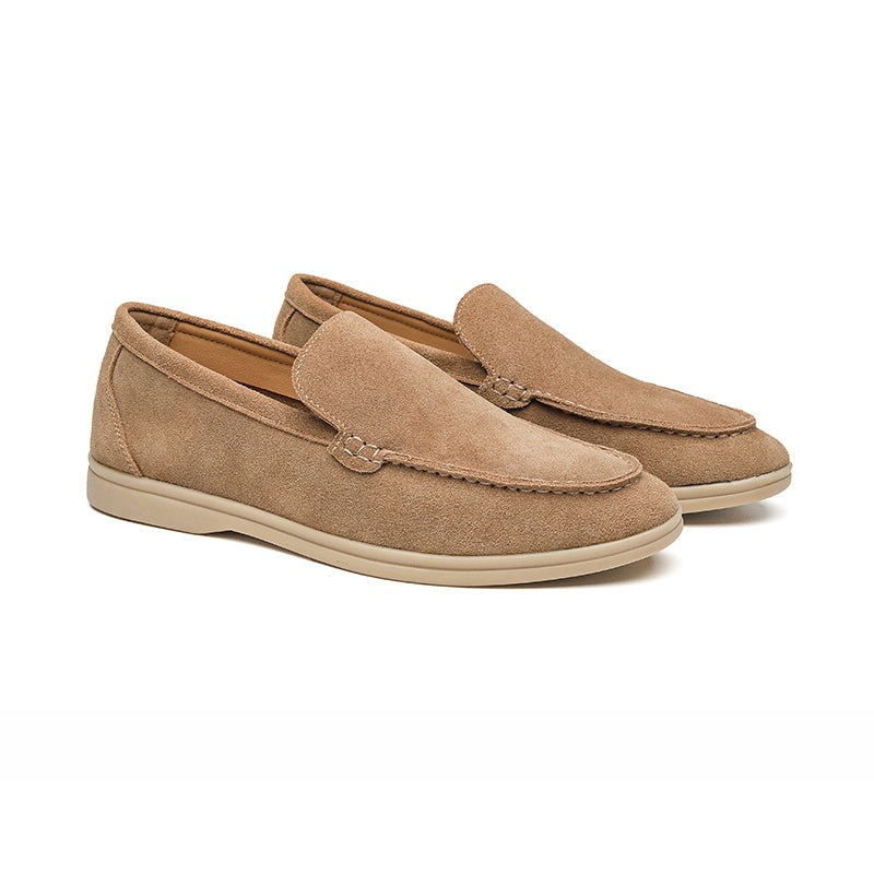 Exklusive Herren-Loafer aus Wildleder im Mailänder Stil
