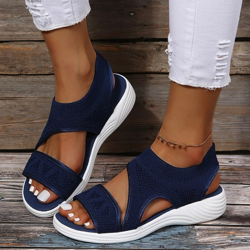 Lisa Orthopädische Sandalen und Pantoletten mit Fischmaulform