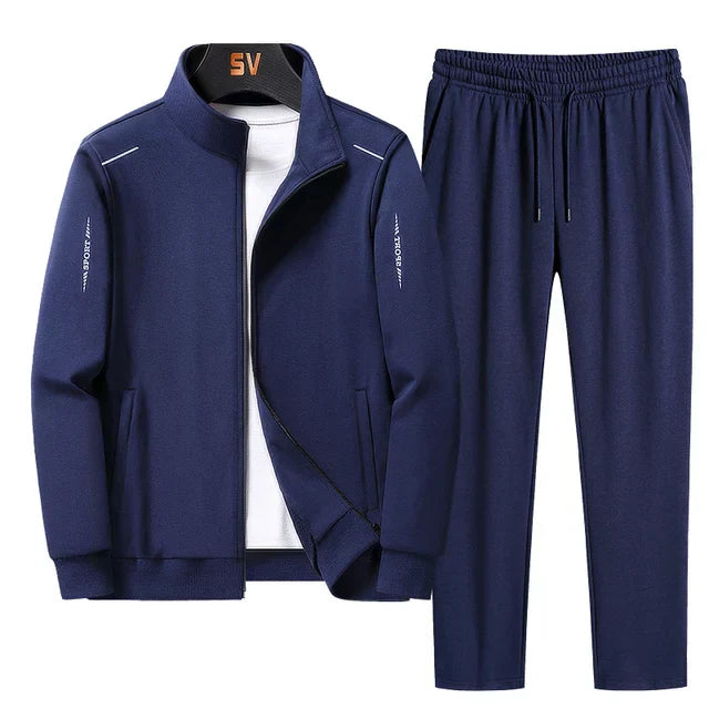 Survêtement En Coton Pour Homme Nordic Flair Par Amawinc Sweatshirt Et Pantalon De Jogging Confort Printemps