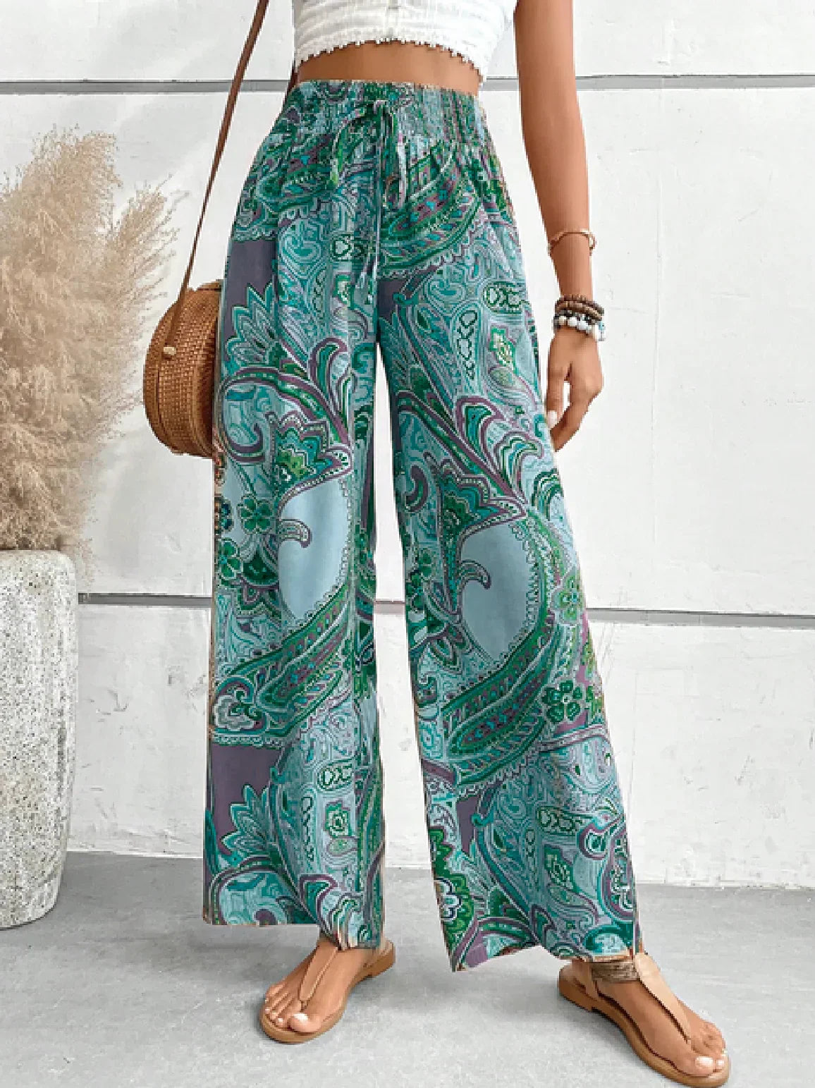 Zibiah Damen Ethno-Lose Hosen