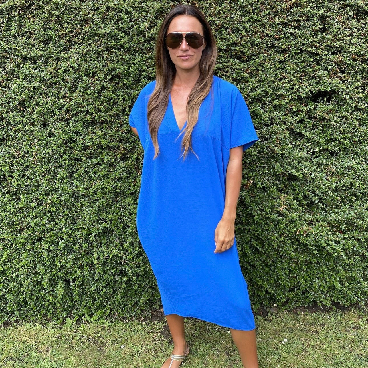 Veralice Kleid mit V-Ausschnitt