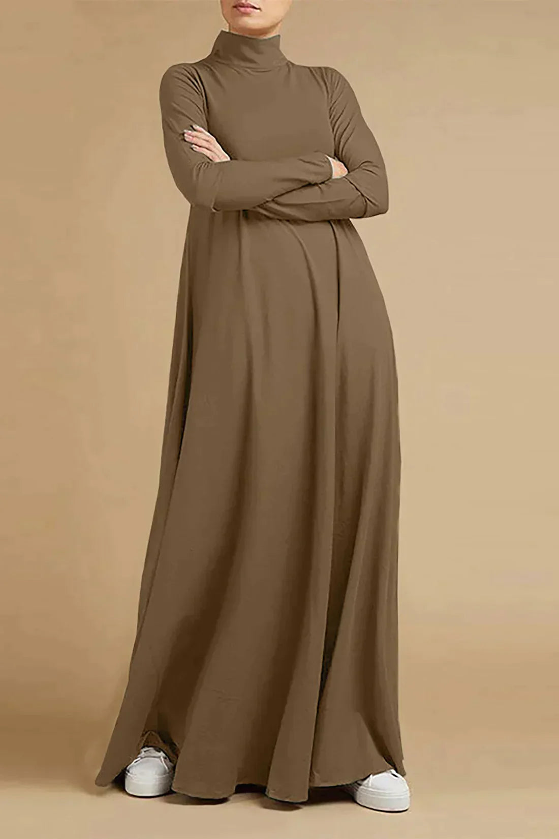 Elegantes langes Kleid aus Jade