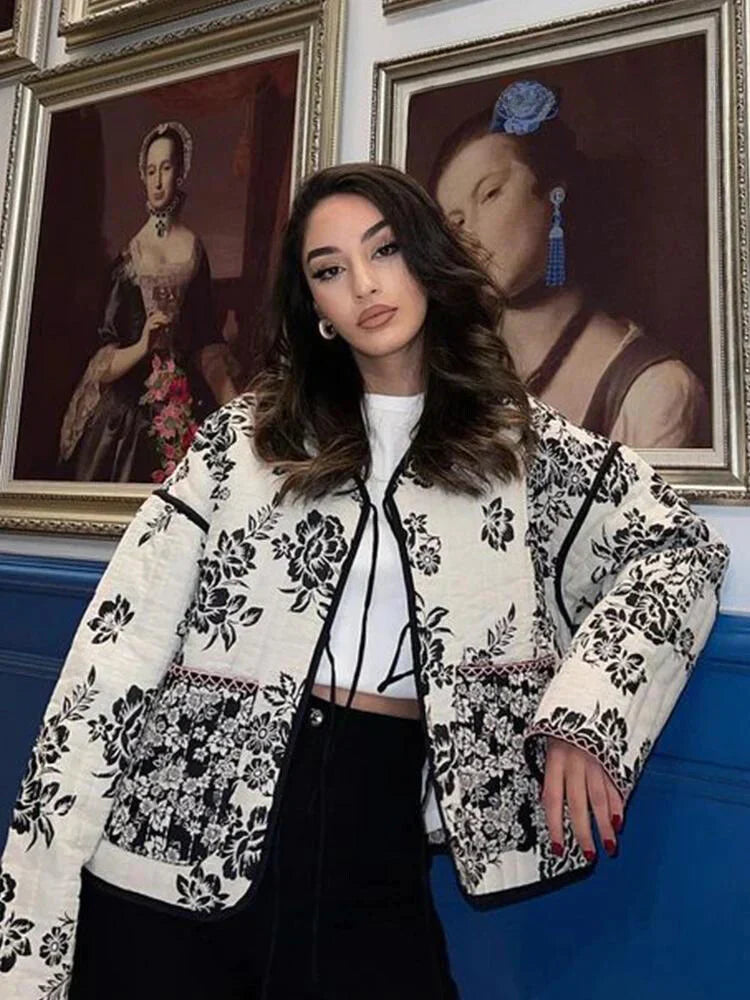 Damen-Patchwork-Jacke – Frühjahr/Sommer 2024 Trend