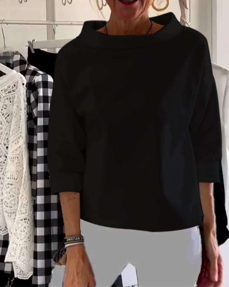 Baumwoll-Sweatshirt für Damen von Fudus