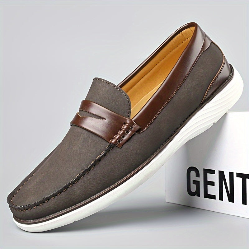 Edle Herren-Slipper aus Leder – Elegantes Schuhmodell