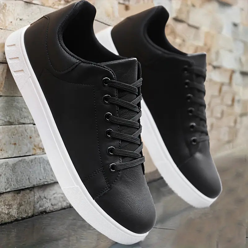 Komfortable Herrenschuhe mit bequemer Sohle