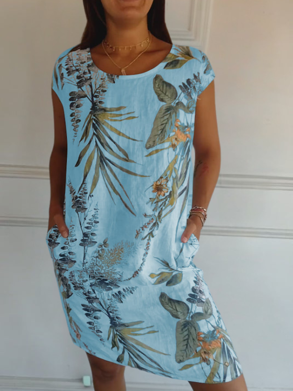 CINDY: Gedrucktes Etuikleid