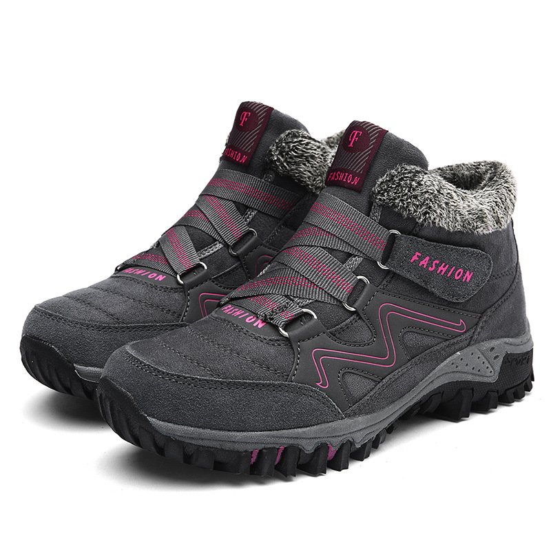 Yierellea Damen Winterschuhe mit Wärmefunktion