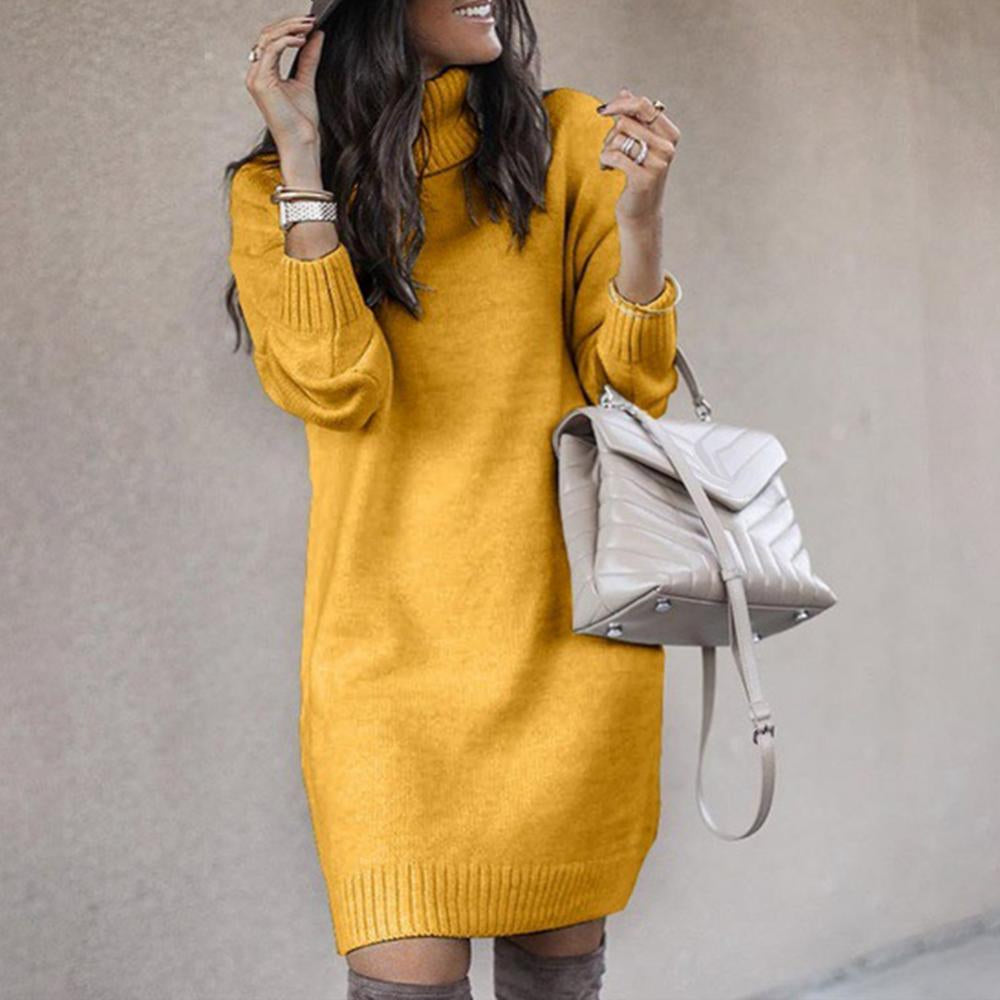 Strickkleid von WarmTurtle – warm und knielang