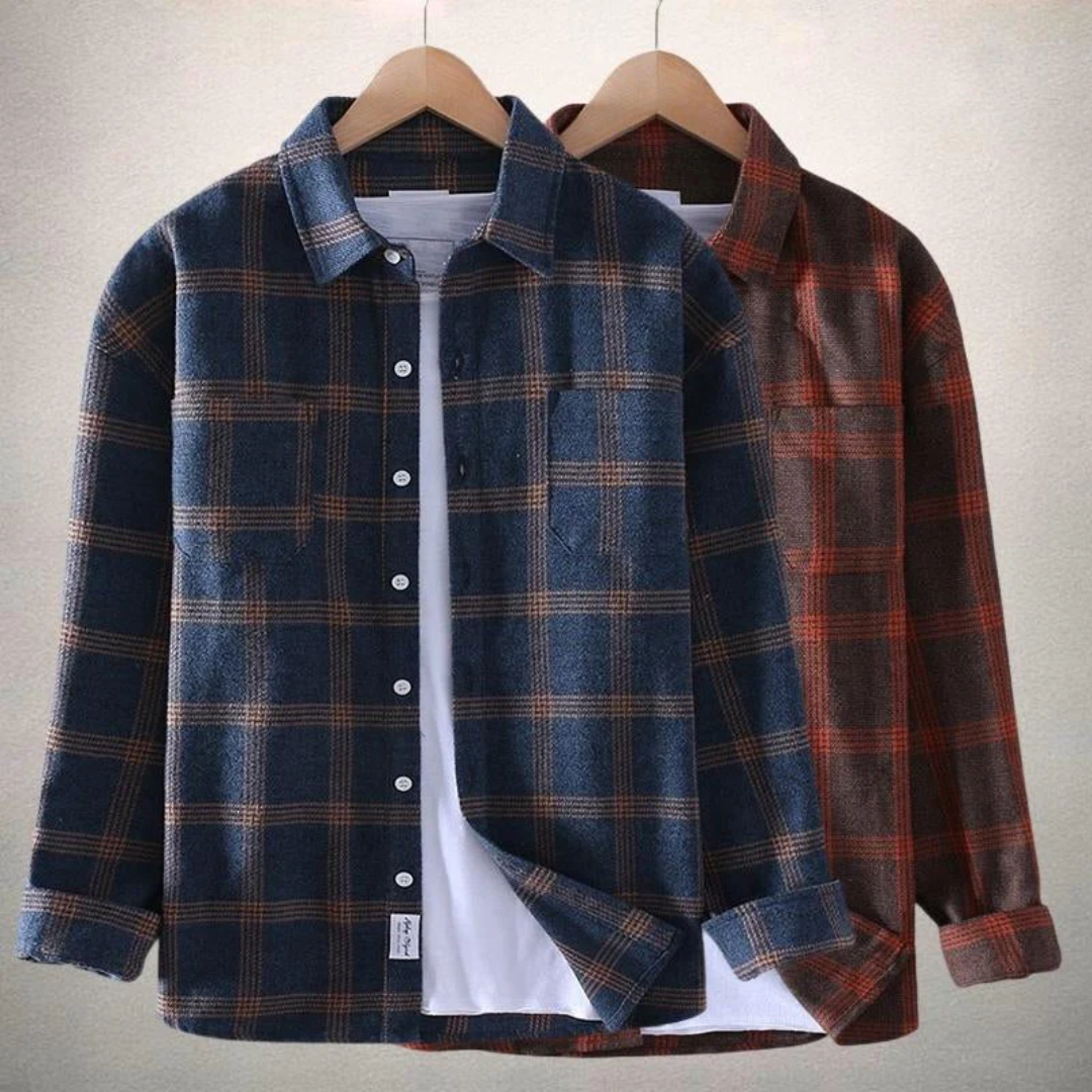Chemise à Carreaux Intemporelle Miles pour une Polyvalence Moderne et Élégante et Polyvalente