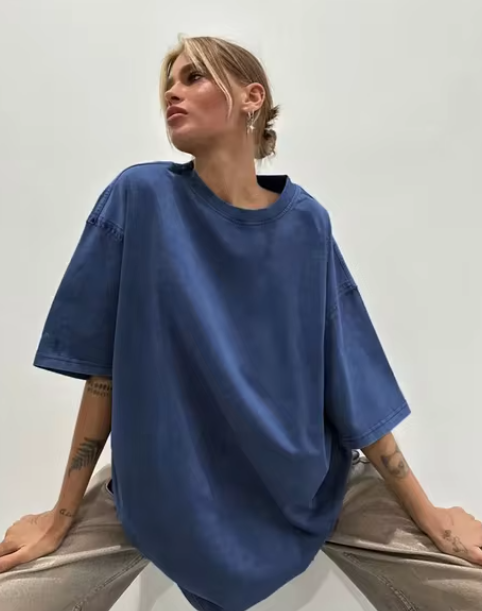 Baumwolle Damen T-Shirt Retro Vintage von Fudus