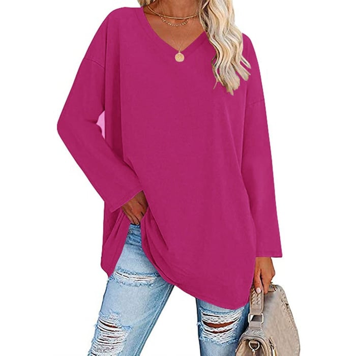 Yesenia: Modernes Stricktop mit V-Ausschnitt