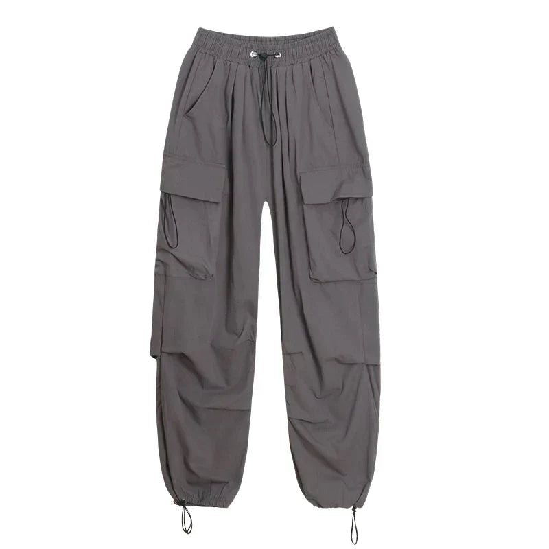 Damen Cargohose aus Rubinstoff