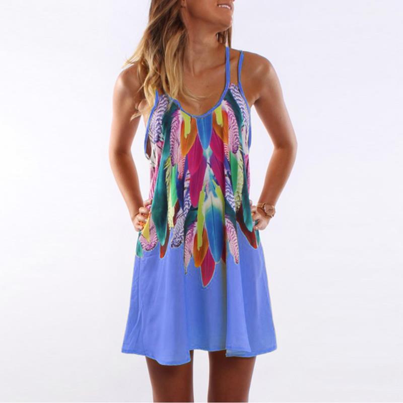 Damen Sommerkleid im Boho Stil von Fudus