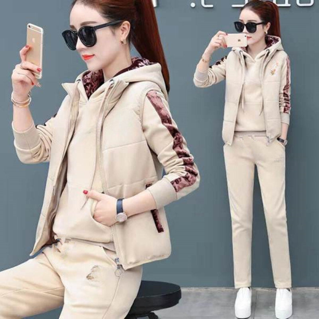 Damen Winter-Dreiteiler Spencer