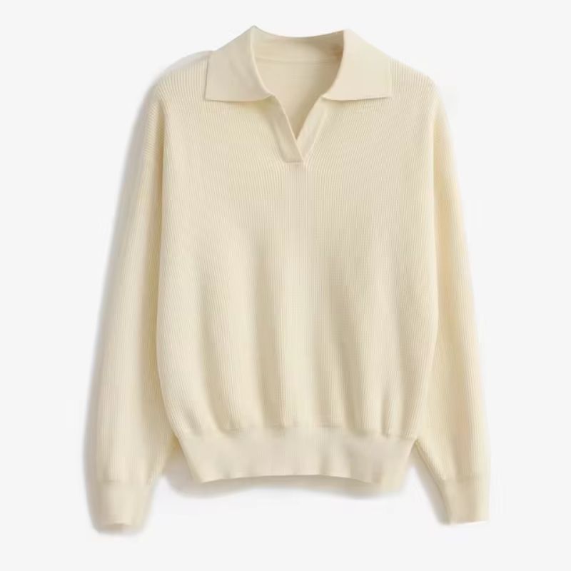 Astorin Pull En Maille Douce Avec Col Distinctif Et Coupe Décontractée Confortable