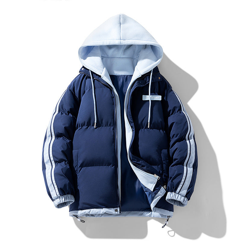 Baumwolljacke Simon: Lässige Herren-Winterjacke