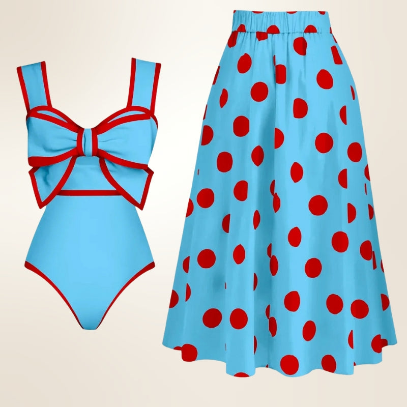 Ormella Maillot De Bain Une Pièce Avec Jupe Légère À Enfiler Pour Allier Style Et Confort