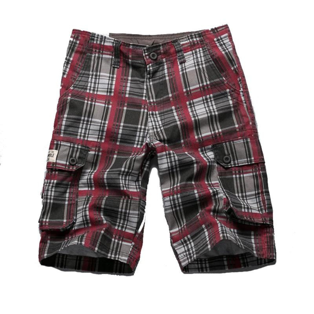 Baumwoll-Cargo Shorts für Herren, bequem am Strand