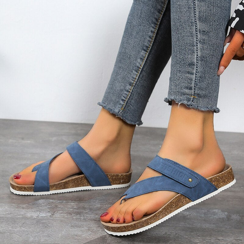 Archwave – Komfortable Kork-Sandalen mit offenem Fußbett