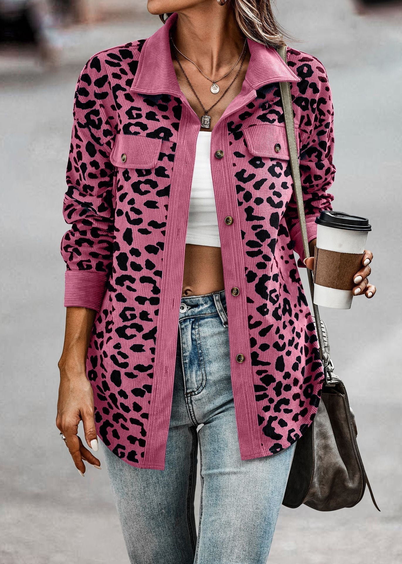 Yuria Dschungel Chic Leopard Jacket