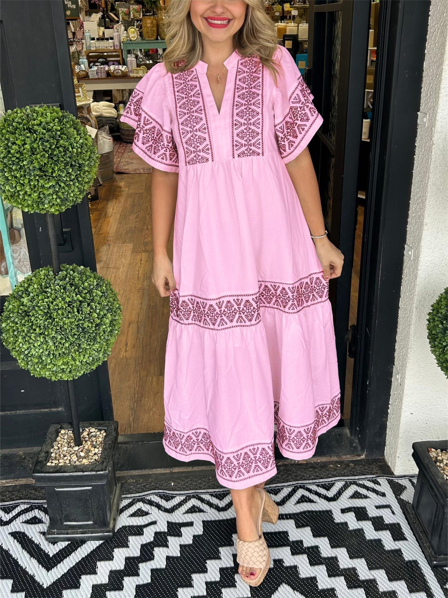 Maxikleid Adriana im Boho-Stil
