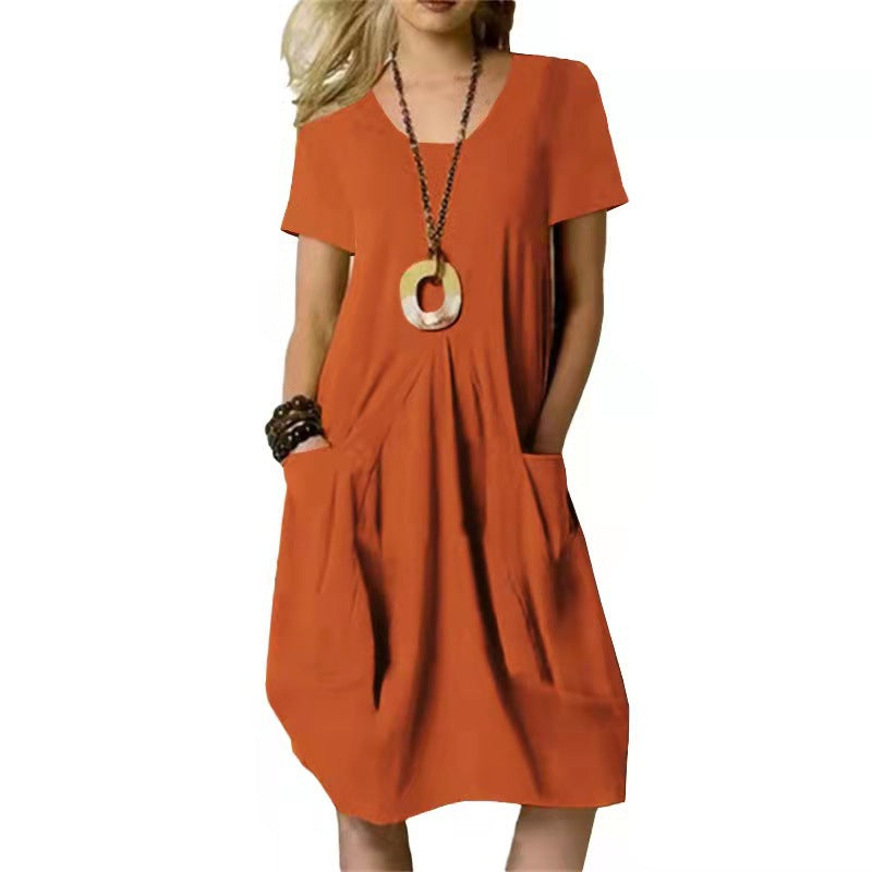 Stilvolles und vielseitiges knielanges Damenkleid von Unalise