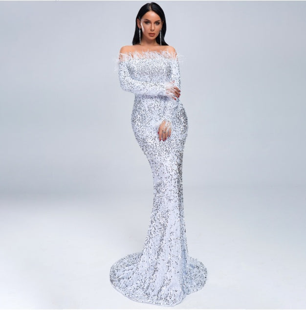 Fudus: Elegantes Abendkleid im Stil von