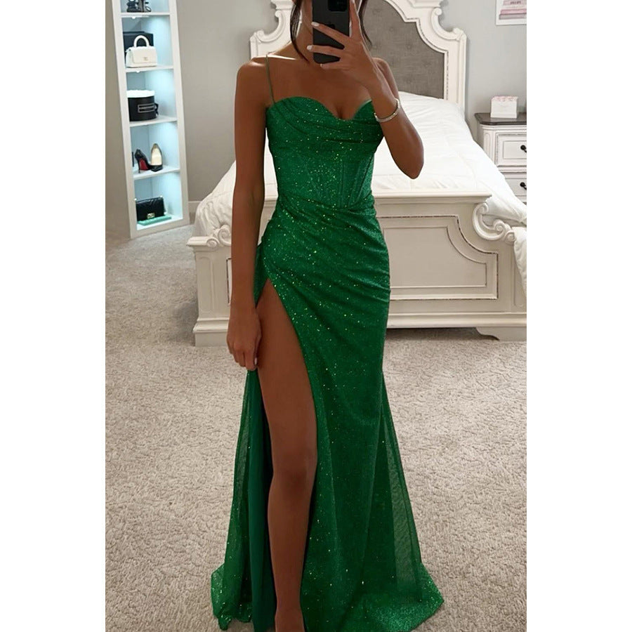 Lässiges Damenkleid Tanya mit Schlitz