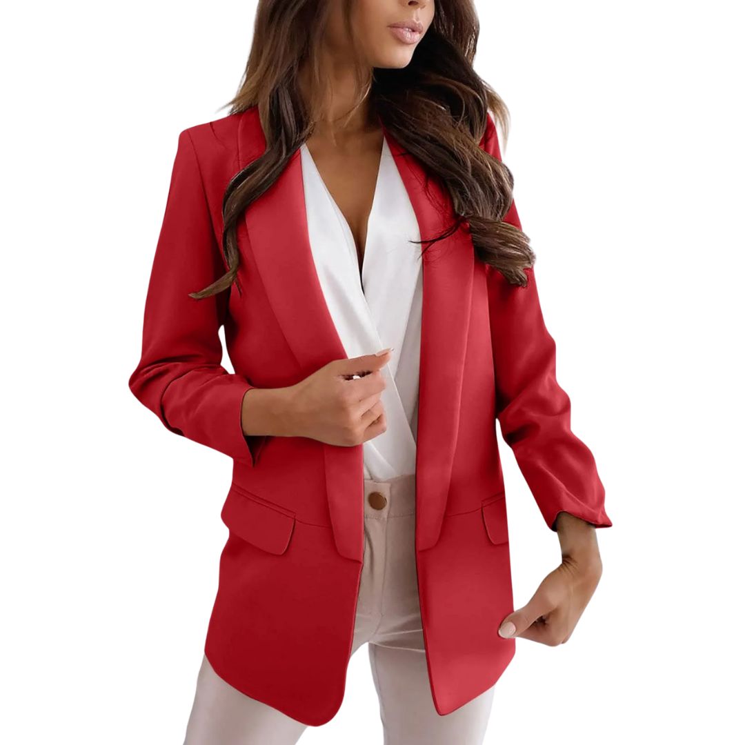 Avelena Damenblazer: Stilvoller, längerer Blazer