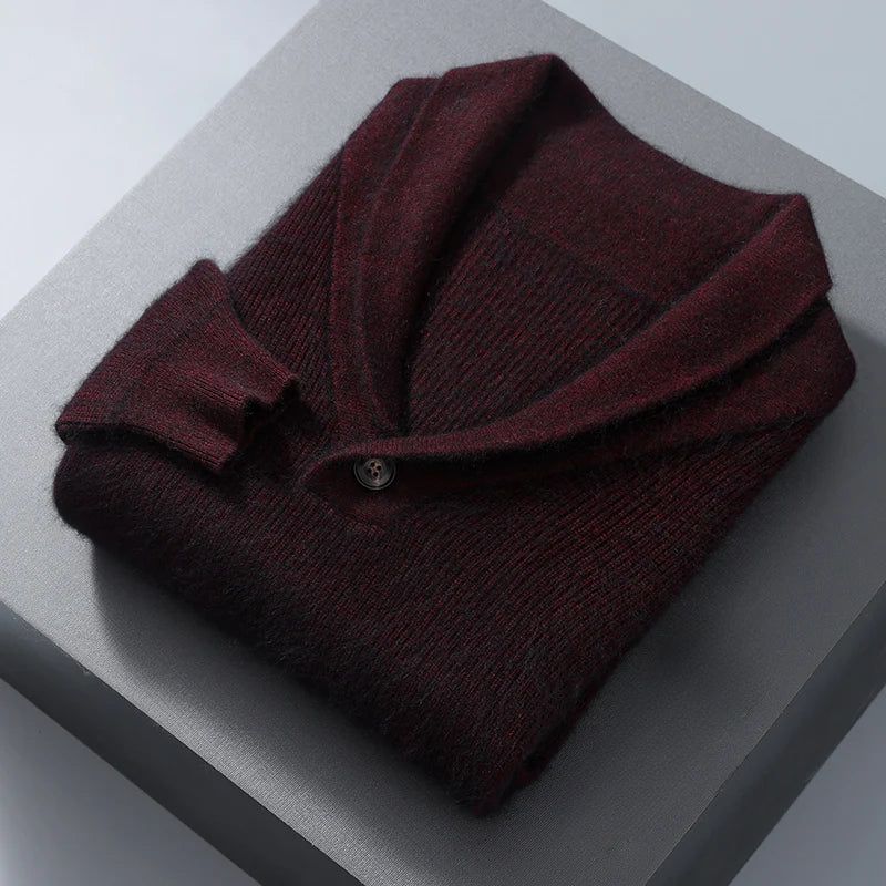Pull Eldridge Cachemire Vison Cent Pour Cent Douceur Légèreté Et Chaleur Inégalée