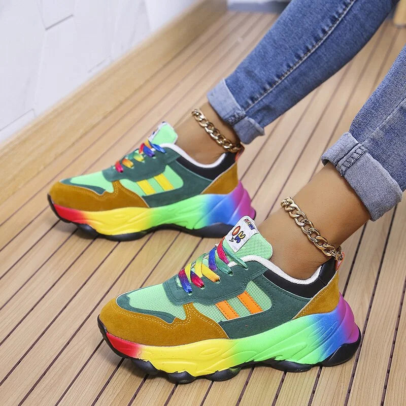 Klea Orthopädische bunte Turnschuhe