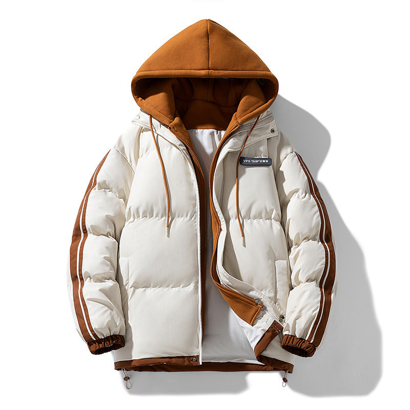 Baumwolljacke Simon: Lässige Herren-Winterjacke