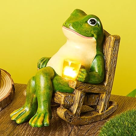 Leuchtender Gartenfrosch
- OnyxLampen